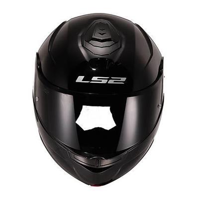 LS2 STROBE 2 PARLAK SİYAH KASK