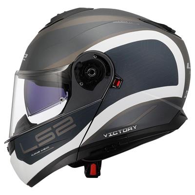 LS2 STROBE 2 VICTORY MAT GRİ BLUE