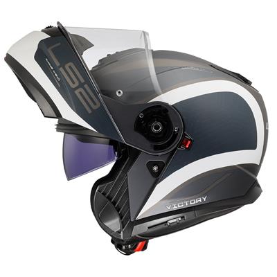 LS2 STROBE 2 VICTORY MAT GRİ BLUE