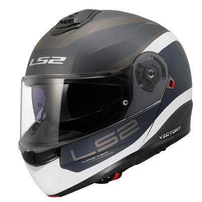 LS2 STROBE 2 VICTORY MAT GRİ BLUE