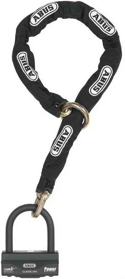 ABUS 58/140HBIII100+12KS120 BLACK LOOP