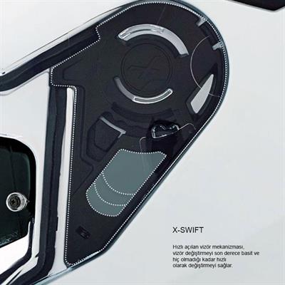 NEXX SX.100 SKYWAY BLUE NEON MAT KASK 