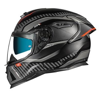 NEXX SX.100 R SKIDDER BLACK RED MAT KASK 