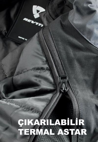 REVIT QUANTUM 3 H2O MONT SİYAH GRI