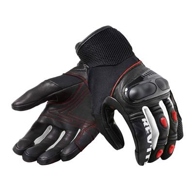 REVIT GLOVES METRIC BLACK NEON RED ELDIVEN