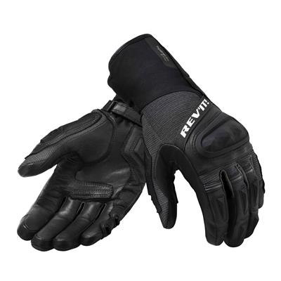 REVIT GLOVES SAND 4 H20 BLACK ELDIVEN