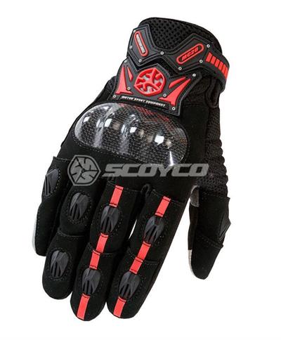 SCOYCO MC20 RED ELDİVEN