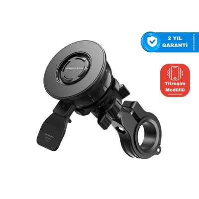 KNMASTER TT-700 TİTREŞİM ÖNLEYİCİLİ MOTOSİKLET TELEFON TUTUCU