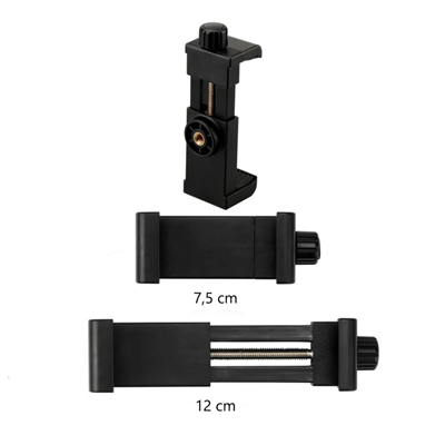 KNMASTER HC-20 | MOTOSİKLET KASK ÇENE TELEFON VE AKSİYON KAMERA TUTUCU (FULL SET)