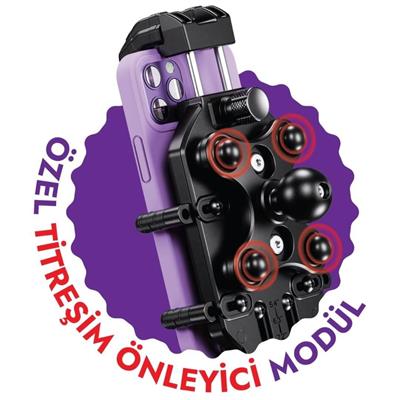 NUKROTECH M26 TİTREŞİM MODÜLLÜ TELEFON TUTUCU
