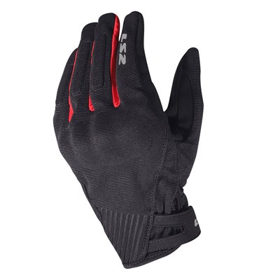 LS2 DART 2 EVO ELDİVEN SİYAH-KIRMIZI