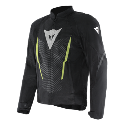 DAINESE HEROSPHERE BLACK WHITE YELLOW FLUO AIR TEKSTİL MONT