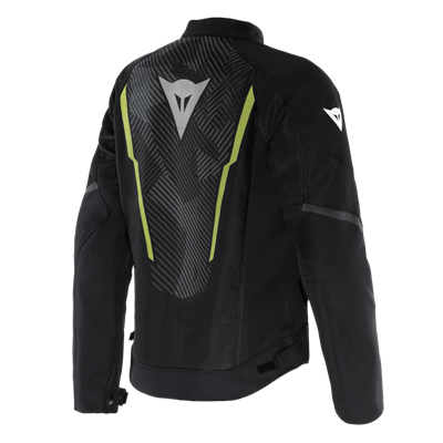 DAINESE HEROSPHERE BLACK WHITE YELLOW FLUO AIR TEKSTİL MONT