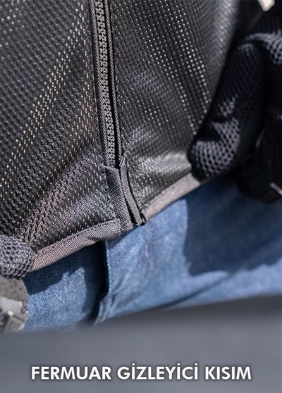 LS2 BREEZE MONT SİYAH-KIRMIZI