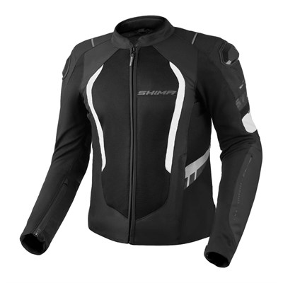 SHİMA MESH PRO 2.0 KORUMALI MOTOSİKLET MONTU SİYAH / BEYAZ