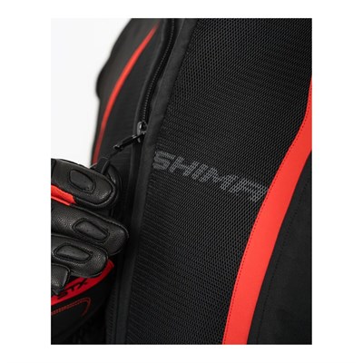 SHİMA MESH PRO 2.0 KORUMALI MOTOSİKLET MONTU SİYAH / BEYAZ / KIRMIZI