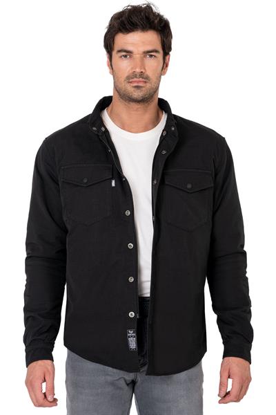 BJ EAGLE BLACK KORUMALI MOTOSİKLET GÖMLEĞİ