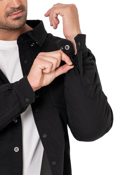 BJ EAGLE BLACK KORUMALI MOTOSİKLET GÖMLEĞİ