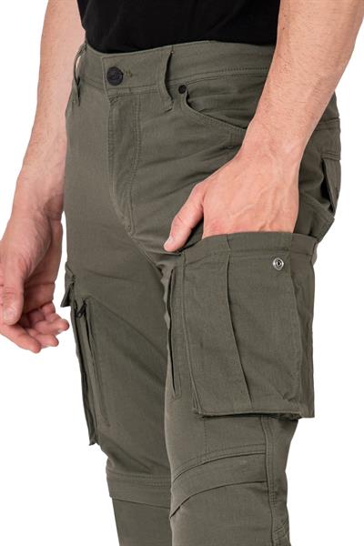 BJ TRUVA CARGO KHAKİ KORUMALI MOTOSİKLET PANTOLONU