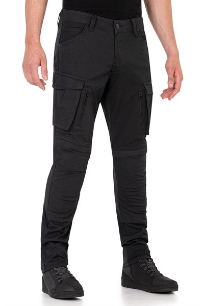 BJ TRUVA CARGO BLACK KORUMALI PANTOLON