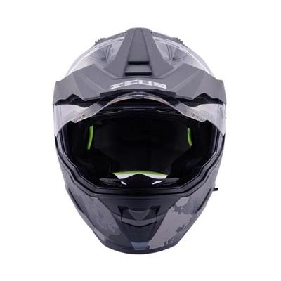 ZEUS ZS-913 BF6 MATT BLACK GREY BLACK SİLVER KAPALI KASK