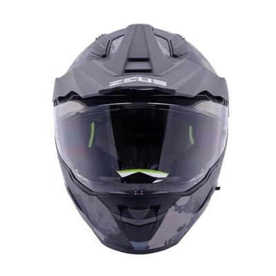 ZEUS ZS-913 BF6 MATT BLACK GREY BLACK SİLVER KAPALI KASK