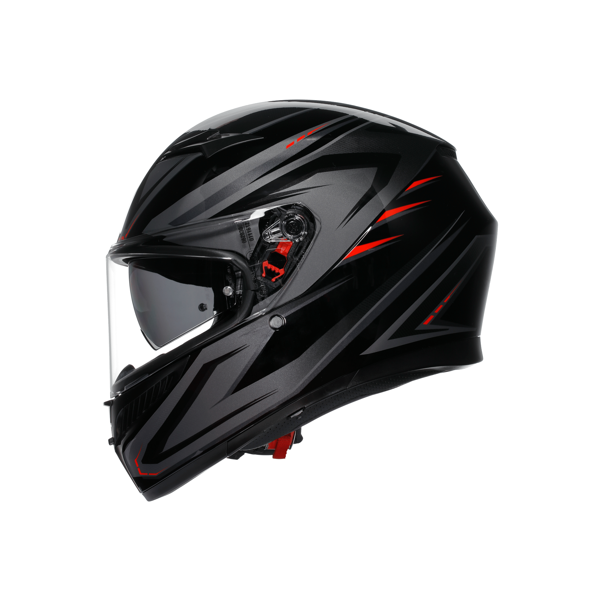 agv k3 kask Full Face Motorcycle Helmet (Competizione Red, Small) : Automotive density EPS and details such as the collarbone AGV K3 Helmet - Matte
