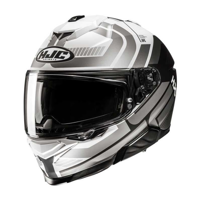 HJC フルフェイスヘルメット i 71 グレー PSC認証 HJC i71 Viz MC5 Kapalı Kask Güneş Vizörlü Konforlu Yapı | Hemen