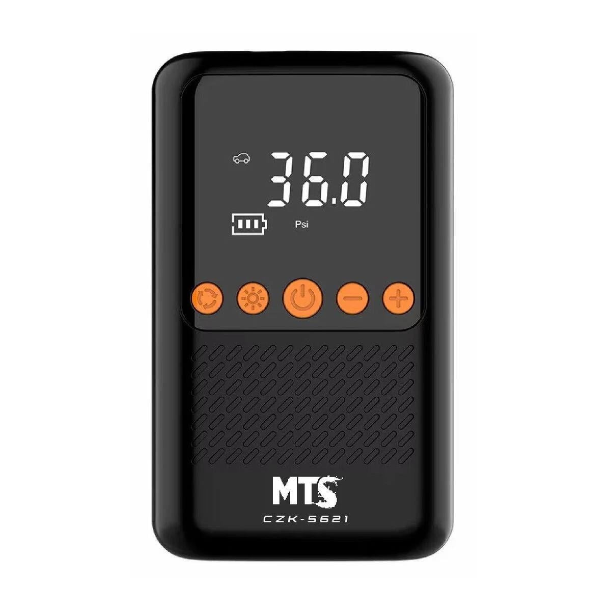 MTS Şarjlı Hava Pompası CZK-5621 | Motoroad ile LED Dijital, Çoklu