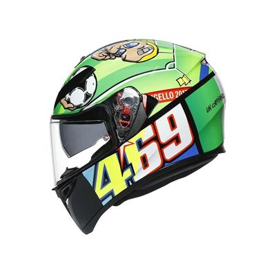 AGV K3 SV Multi Rossi Mugello 2017 Kapalı Kask | Hemen Satın Al