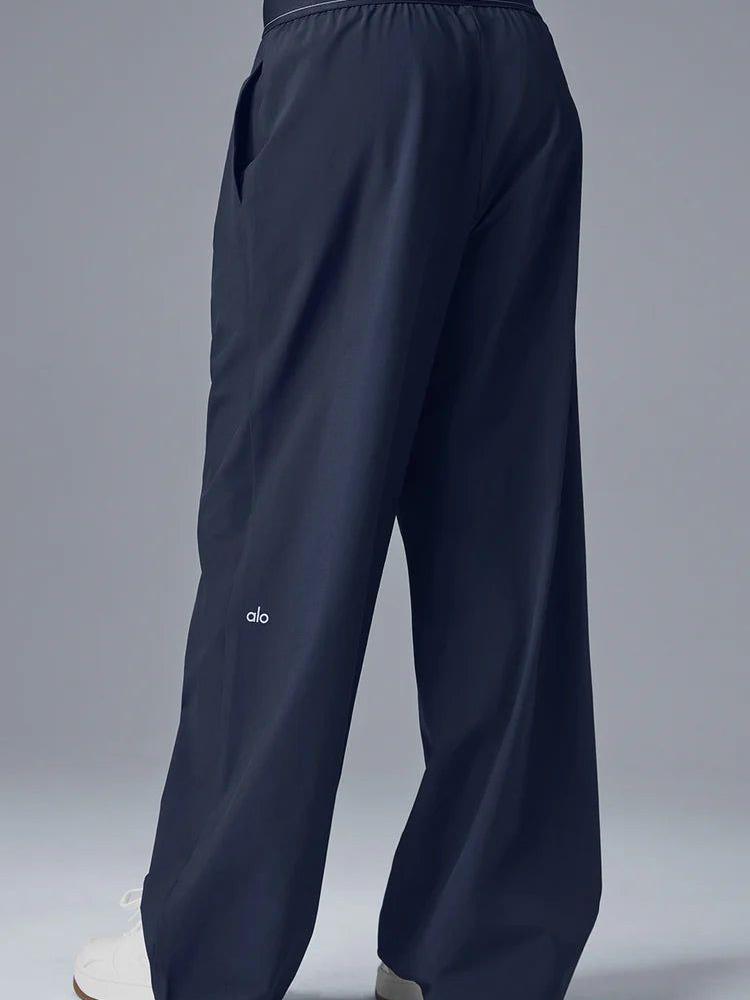 ALO Palazzo  Lacivert Spor Pantolon