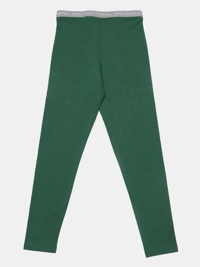 Benetton Yeşil Kız Çocuk Penye Tayt