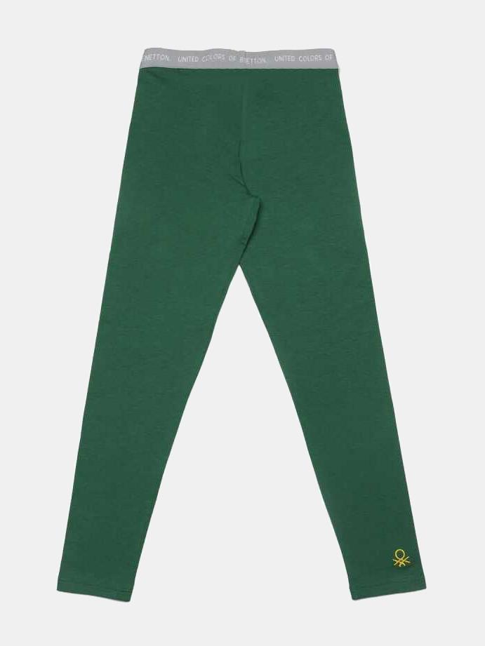Benetton Yeşil Kız Çocuk Penye Tayt