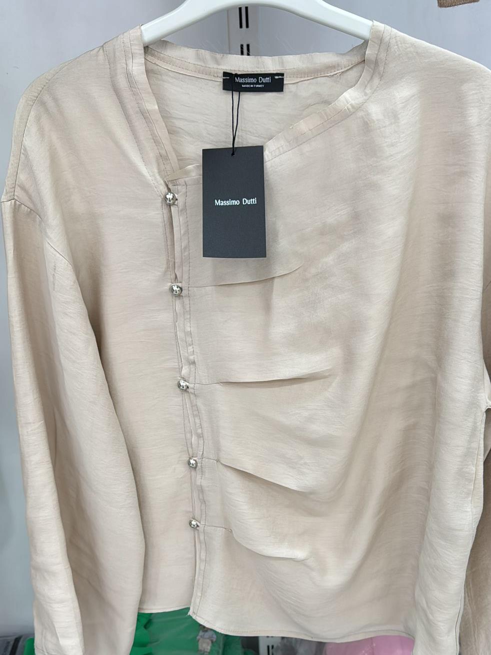 MSM Dutti Dokuma Modal Gömlek