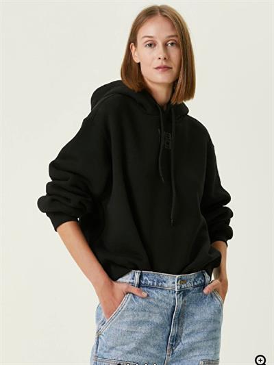 Alexander W siyah Sweatsirt