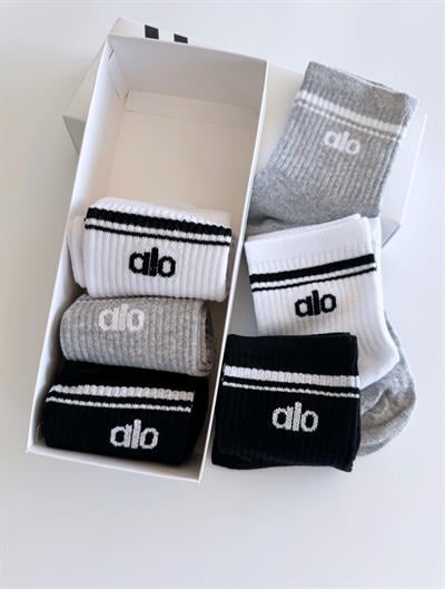 ALO 6 LI PAKET  3 RENK ÇORAP