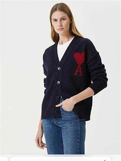 Ami Paris Lacivert Hırka