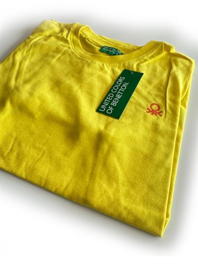 Benetton Çocuk Sarı T-Shirt