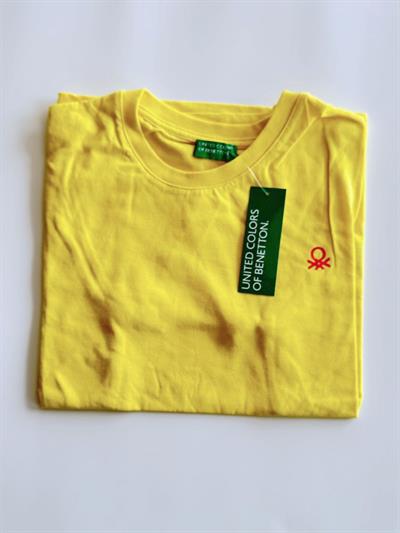 Benetton Çocuk Sarı T-Shirt