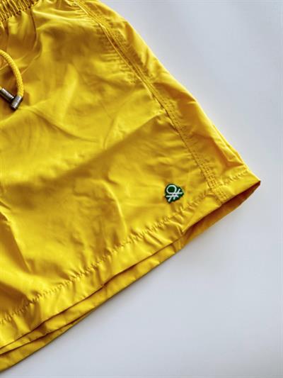 Benetton Sarı Erkek Şort 