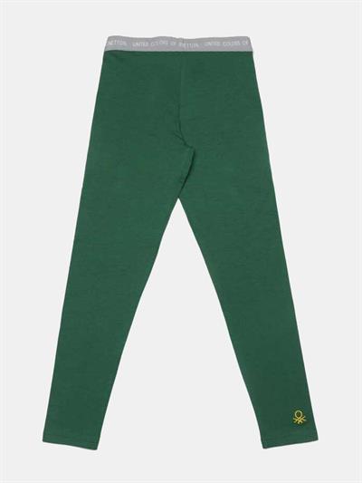 Benetton Yeşil Kız Çocuk Penye Tayt
