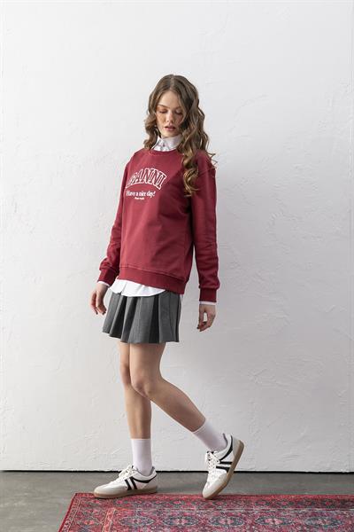 Gannı Bordo Sweatshirt