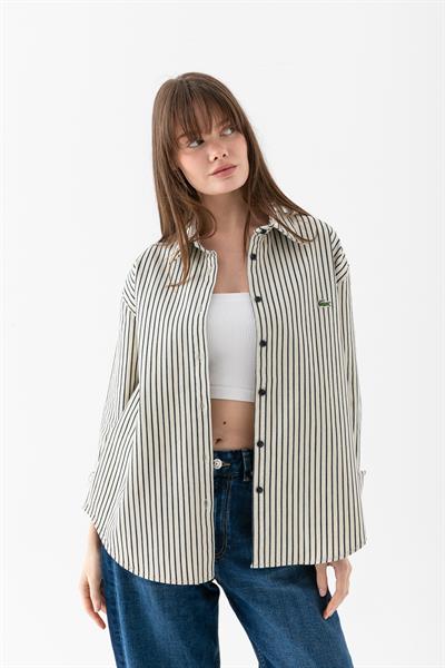 LCS Çizgili Kot Gömlek