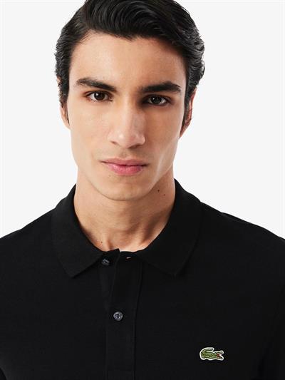 LCSTE Erkek Siyah Polo Yaka Tişort