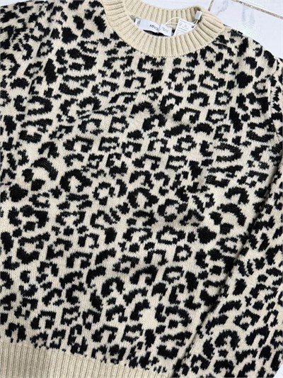 Leopar desenli kazak mng