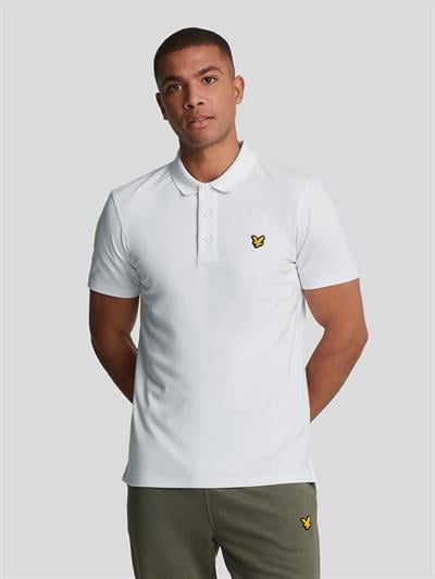 LYLE SCOTT Erkek Beyaz Polo Yaka Tshirt