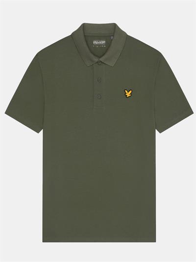 LYLE SCOTT Erkek Haki Yeşil Polo Yaka Tshirt