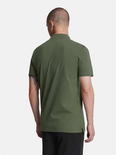 LYLE SCOTT Erkek Haki Yeşil Polo Yaka Tshirt