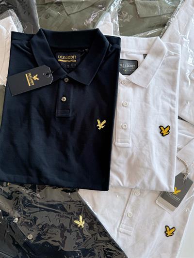 LYLE SCOTT Erkek Lacivert Polo Yaka Tshirt