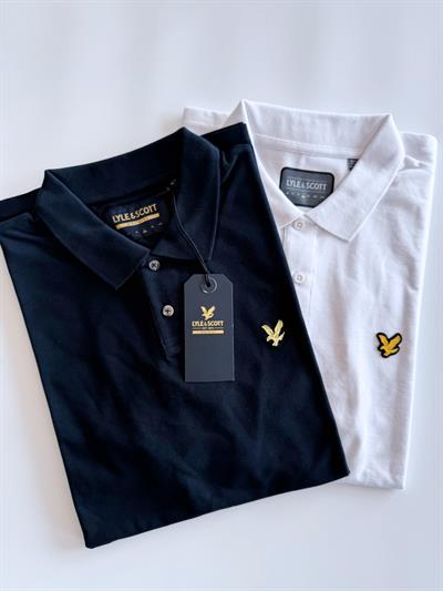 LYLE SCOTT Erkek Lacivert Polo Yaka Tshirt